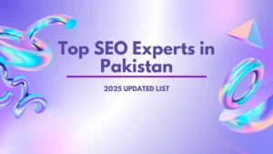 top seo experts in pakistan